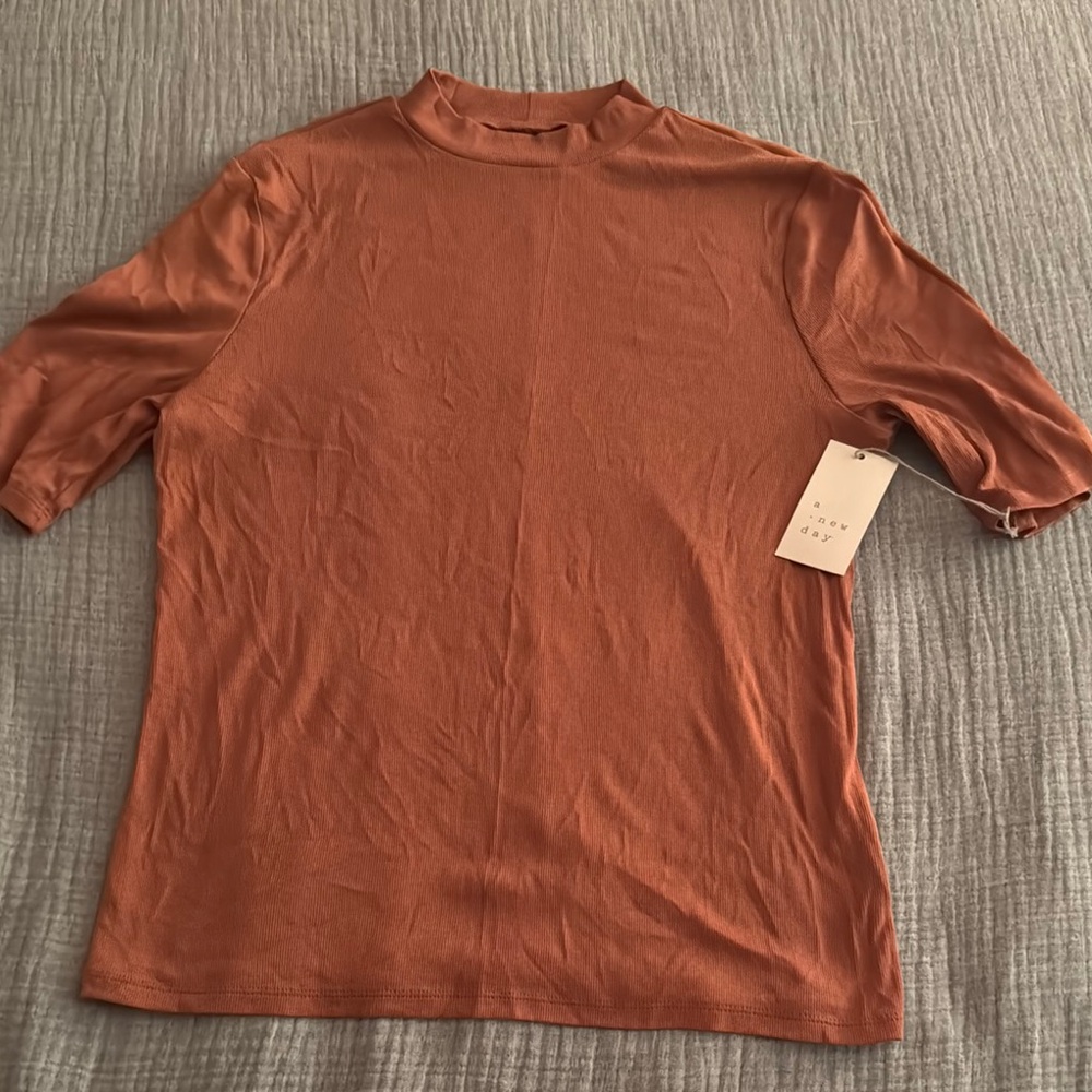 a new day Rust Blouse